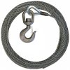 1/2" x 100' Steel Core Winch Line with 5 Ton Alloy Swivel Hook