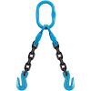 Yoke 3/8"x19' Type ADOG Adjustable 2-Leg Grade 100 Chain Sling (15,200 lbs WLL)