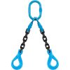 Yoke 5/16"x5' Type ADOSL Adjustable 2-Leg Grade 100 Chain Sling (9900 lbs WLL)