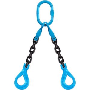 Yoke 5/8"x9' Type ADOSL Adjustable 2-Leg Grade 100 Chain Sling (39,100 lbs WLL)