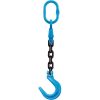 Yoke 5/8"x16' Type ASOF Adjustable 1-Leg Grade 100 Chain Sling (22,600 lbs WLL)