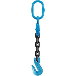 Yoke 5/8"x9' Type ASOG Adjustable 1-Leg Grade 100 Chain Sling (22,600 lbs WLL)