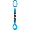 Yoke 5/8"x9' Type ASOSL Adjustable 1-Leg Grade 100 Chain Sling (22,600 lbs WLL)