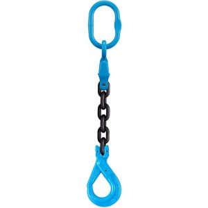 Yoke 5/8"x9' Type ASOSL Adjustable 1-Leg Grade 100 Chain Sling (22,600 lbs WLL)