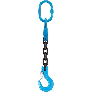 Yoke 5/8"x9' Type ASOS Adjustable 1-Leg Grade 100 Chain Sling (22,600 lbs WLL)