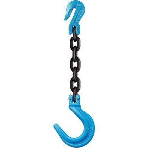 Yoke 9/32"x9' Type SFG 1-Leg Grade 100 Chain Sling (4300 lbs WLL)