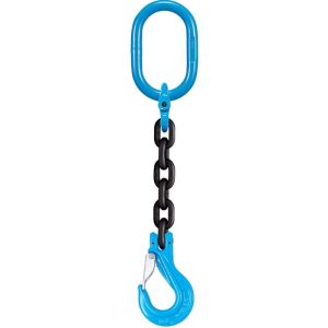 Yoke 9/32"x9' Type SOS 1-Leg Grade 100 Chain Sling (4300 lbs WLL)