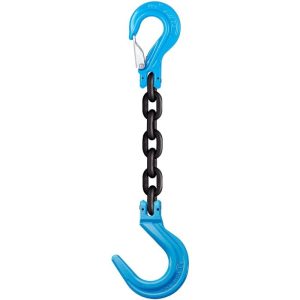 Yoke 9/32"x9' Type SSF 1-Leg Grade 100 Chain Sling (4300 lbs WLL)