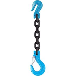Yoke 9/32"x9' Type SSG 1-Leg Grade 100 Chain Sling (4300 lbs WLL)