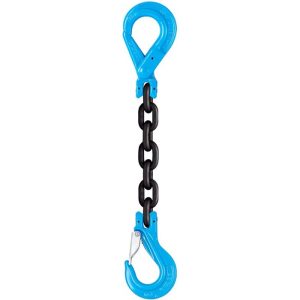 Yoke 9/32"x9' Type SSSL 1-Leg Grade 100 Chain Sling (4300 lbs WLL)