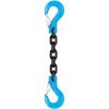 Yoke 9/32"x3' Type SSS 1-Leg Grade 100 Chain Sling (4300 lbs WLL)