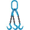 Yoke 5/8"x4' Type TOF 3-Leg Grade 100 Chain Sling (58,700 lbs WLL)