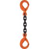 CM 1/2" x 11' Type SSLSL 1-Leg Grade 100 Chain Sling (Self-Locking Hook Both Ends)