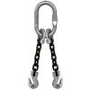 Crosby 1/2"x10' Type DOG 2-Leg Grade 100 Chain Sling (Grab Hooks)