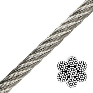 1/8X300' 7x19 Stainless Steel Aircraft Cable T316