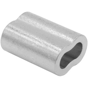 1/8" Zinc Plated Copper Swage Sleeve