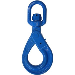 1/2" Grade 100 Swivel Self-Locking Hook