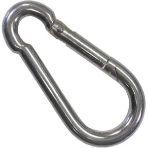 7/16" #2450 Spring Hook - Zinc Plated