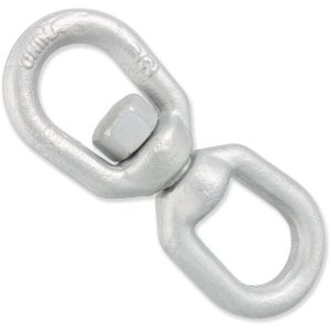 1/4" Eye & Eye Swivel - Hot Dip Galvanized