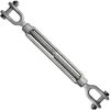Turnbuckle Jaw & Jaw 1-1/4" x 24" - Hot Dip Galvanized
