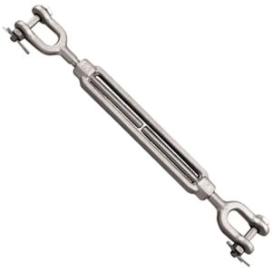 Turnbuckle Jaw & Jaw Stainles Steel (T316) 3/8" x 6" - Plain