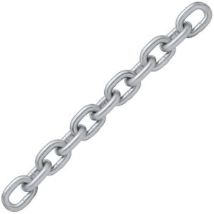 G30 Proof Coil Chain Electro Galvanized 1/2" - Per Foot