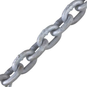 G43 High Test Chain Hot Dip Galvanized 1/4" - Per Foot