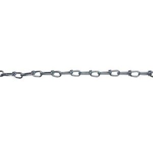 Double Loop Chain Electro Galvanized 3/0 x 100'
