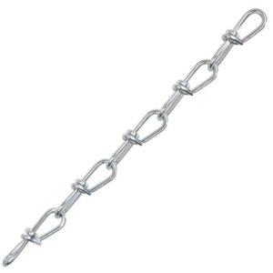 Double Loop Chain Electro Galvanized #1 x 100'