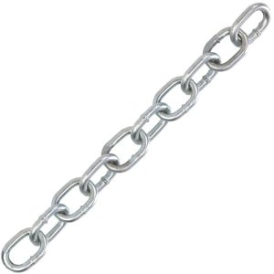 Passing Link Chain Electro Galvanized 2/0 x 100'
