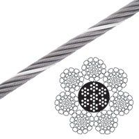 Union 1" Flex-X 7CC Container Crane Wire Rope - Per Foot
