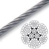 Union 3/4" Flex-X 9 Compacted Wire Rope - Per Foot