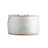 Solid Braid Nylon Rope #20 x 500' - White