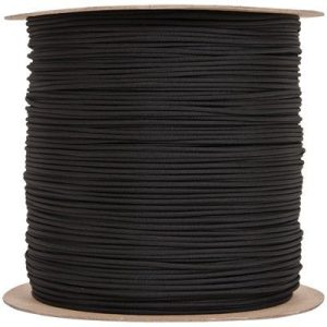 '550' Paracord 5/32" x 3000' - Black