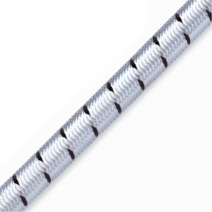 Shock Cord 3/8" x 300' - White/Black
