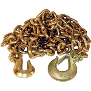 1/4" x 6' Grade 70 Binder Chain with Slip Hook & Grab Hook