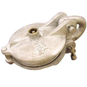 Yarding Block 1.5T 3" for 1/4" Wire Rope
