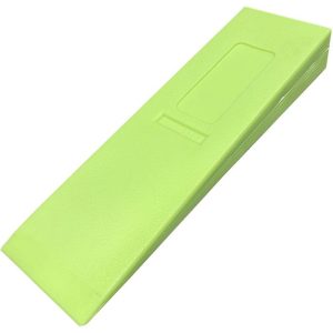 Beaver State Plastics Hardbody Plastic Felling Wedge 10" - Hi-Vis Green
