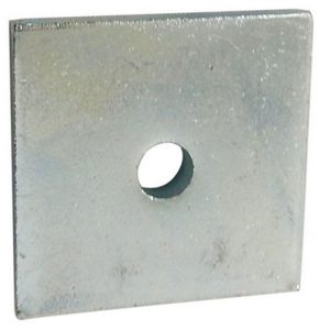 SQ FLAT WASHER HG 4" FOR 5/8" BOLT HG