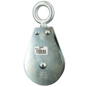 Swivel Eye Wire Rope Block Single 5/16"