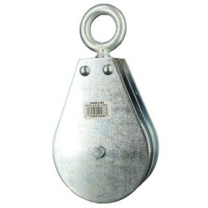Swivel Eye Wire Rope Block Double 3/8"