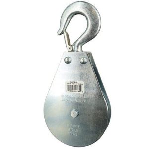 Swivel Hook Wire Rope Block Single 3/8"