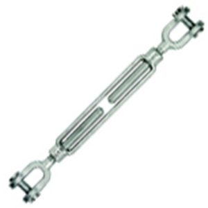 Chicago Turnbuckle Jaw & Jaw 5/16" x 4-1/2" - Hot Dip Galvanized