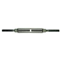 Chicago Turnbuckle Stub & Stub 1" x 12" - Plain