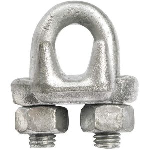 Chicago Drop Forged Wire Rope Clip 1" - Hot Dip Galvanized