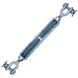 Chicago Turnbuckle Jaw & Jaw 1/2" x 6 - Hot Dip Galvanized