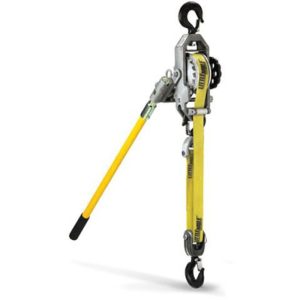 Little Mule Lineman's Strap Hoist 322C 1-1/2 Ton - Standard Latching Hooks