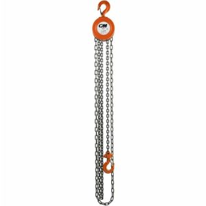 CM 622-A Hand Chain Hoist 1/2 Ton 20' Lift