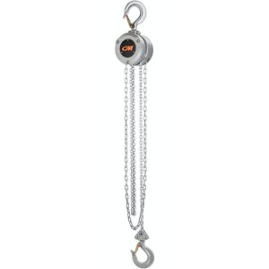 CM Hurricane Mini 360 Hand Chain Hoist 1/2 Ton 20' Lift