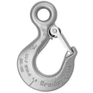 Crosby 1/4"-5/16" L-1327 Grade 100 Alloy Eye Sling Hook